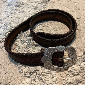 Vintage Ralph Lauren braided belt